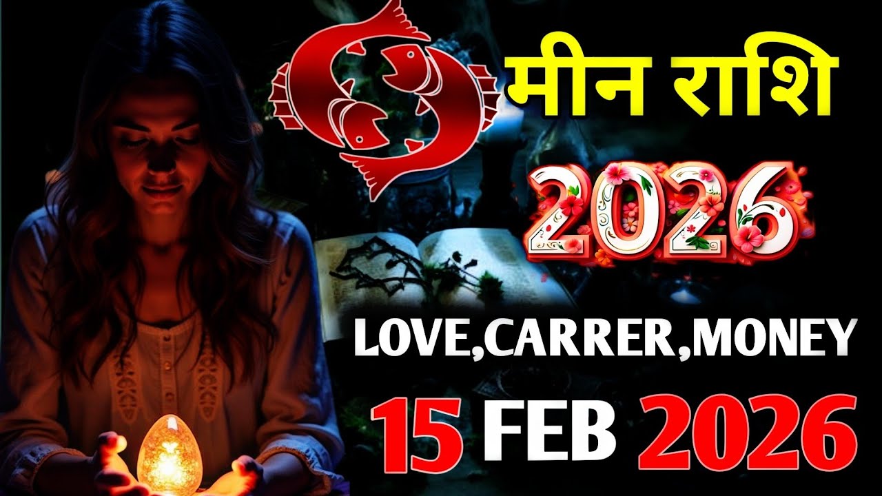 Meen Horoscope 15 February 2026 | Meen Rashi 15 February 2026 | Aaj Meen Rashifal |