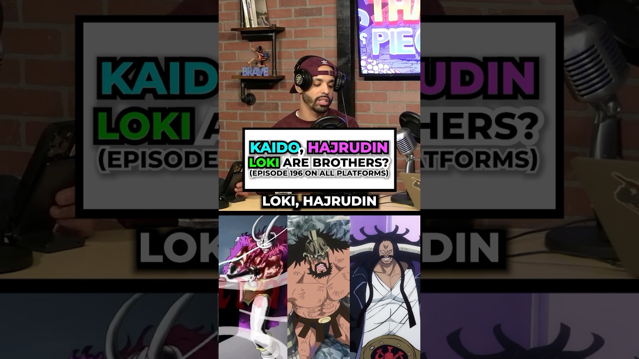 Game-changer! Is Kaido secretly Loki & Hajrudin&rsquo;s baby bro? 🤔 #OnePiece #Anime