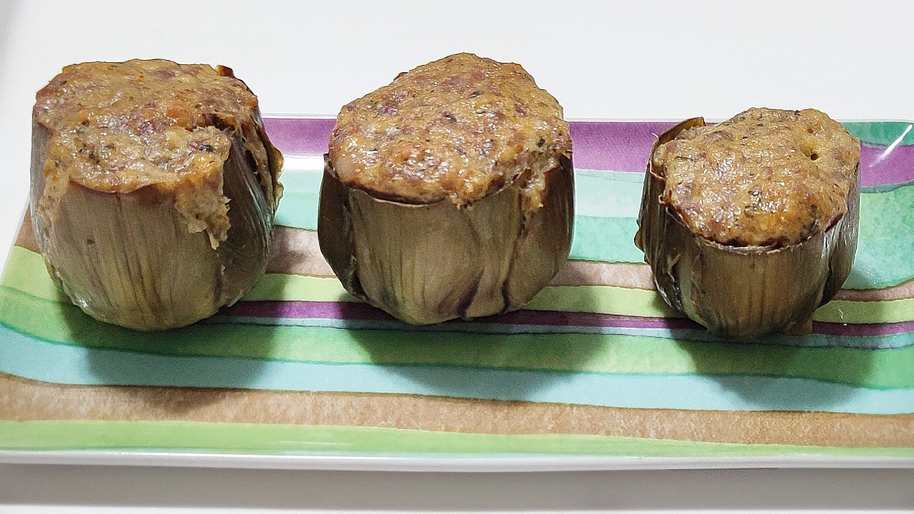 Фаршированные артишоки, итальянский рецепт