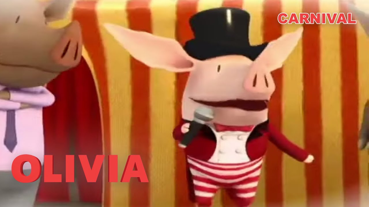 Olivia Puts On A Carnival | Olivia The Pig | Full Episode | Cartoons for Kids