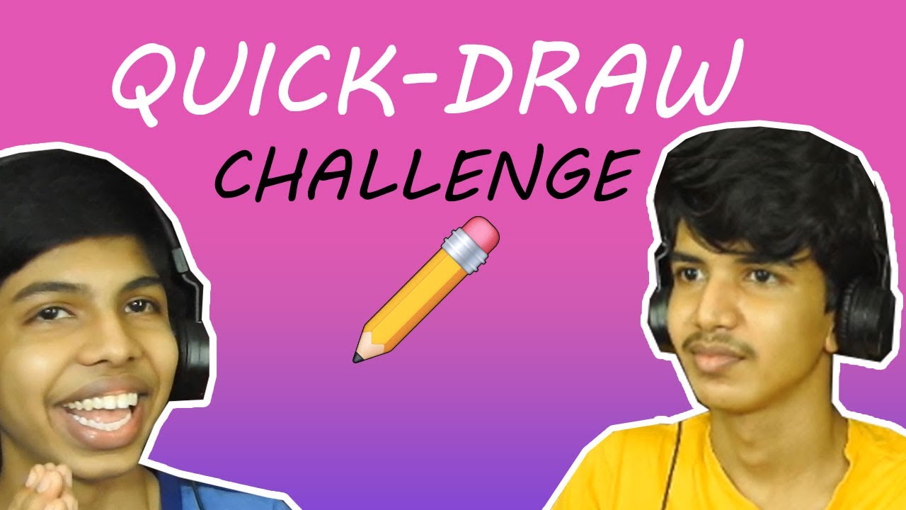 Quick Draw Challenge ✎✎| Gaming with HariVids