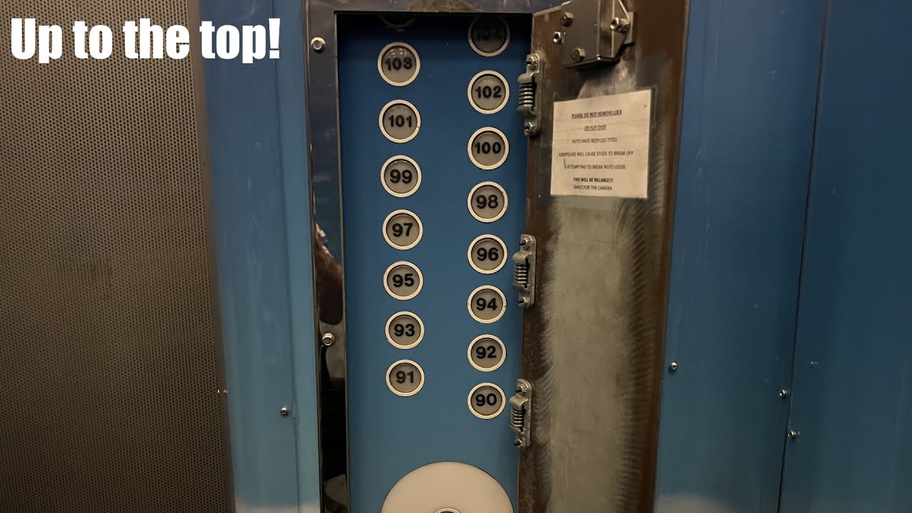 The Only Elevator That Goes to the Top of the Sears/Willis Tower