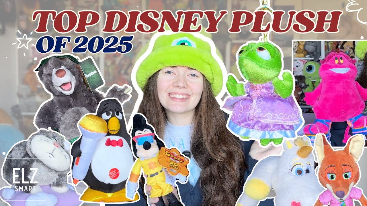 TOP DISNEY PLUSH OF 2025 | Elz Smart