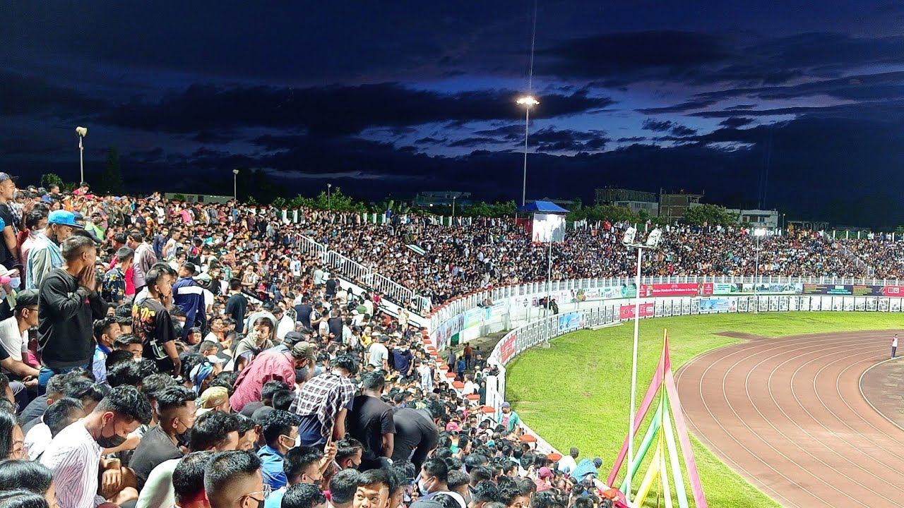 Durand cup 2022 wonderful crowd Wave at Khuman Lampak