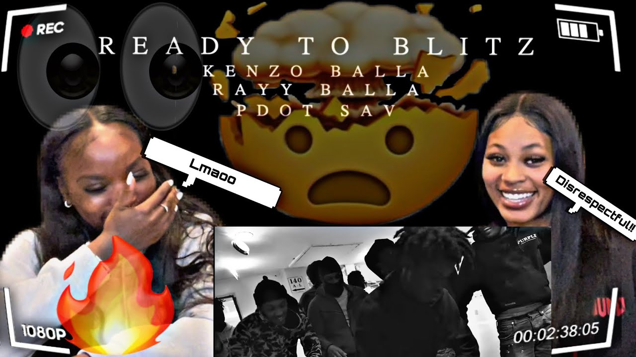 Kenzo Balla x Ray Balla x Pdot Sav - Ready To Blitz (Shot by KLO Visionz) |REACTION!!!