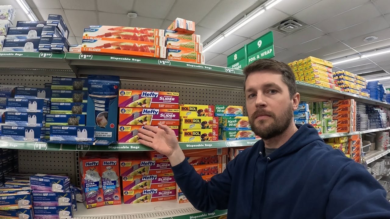 Public ASMR in a quiet Dollar Tree