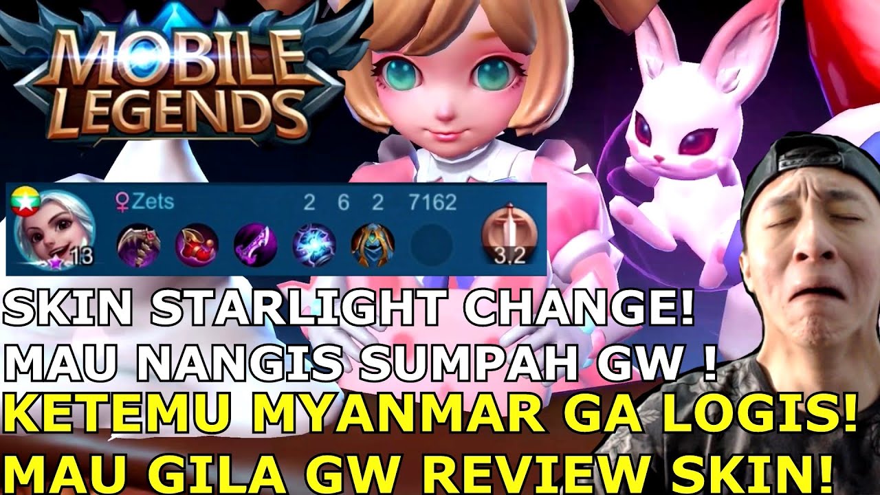 REVIEW SKIN SAMA MYANMAR PALING GA LOGIS! SUMPAH MAU NANGIS!