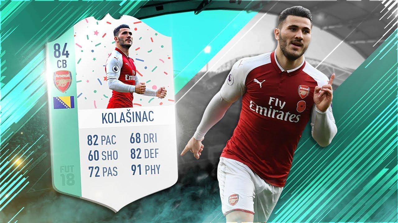 FIFA 18 FUT Birthday Kolasinac Review 🎉🎂 84 FUT Birthday Sead Kolasinac Player Review