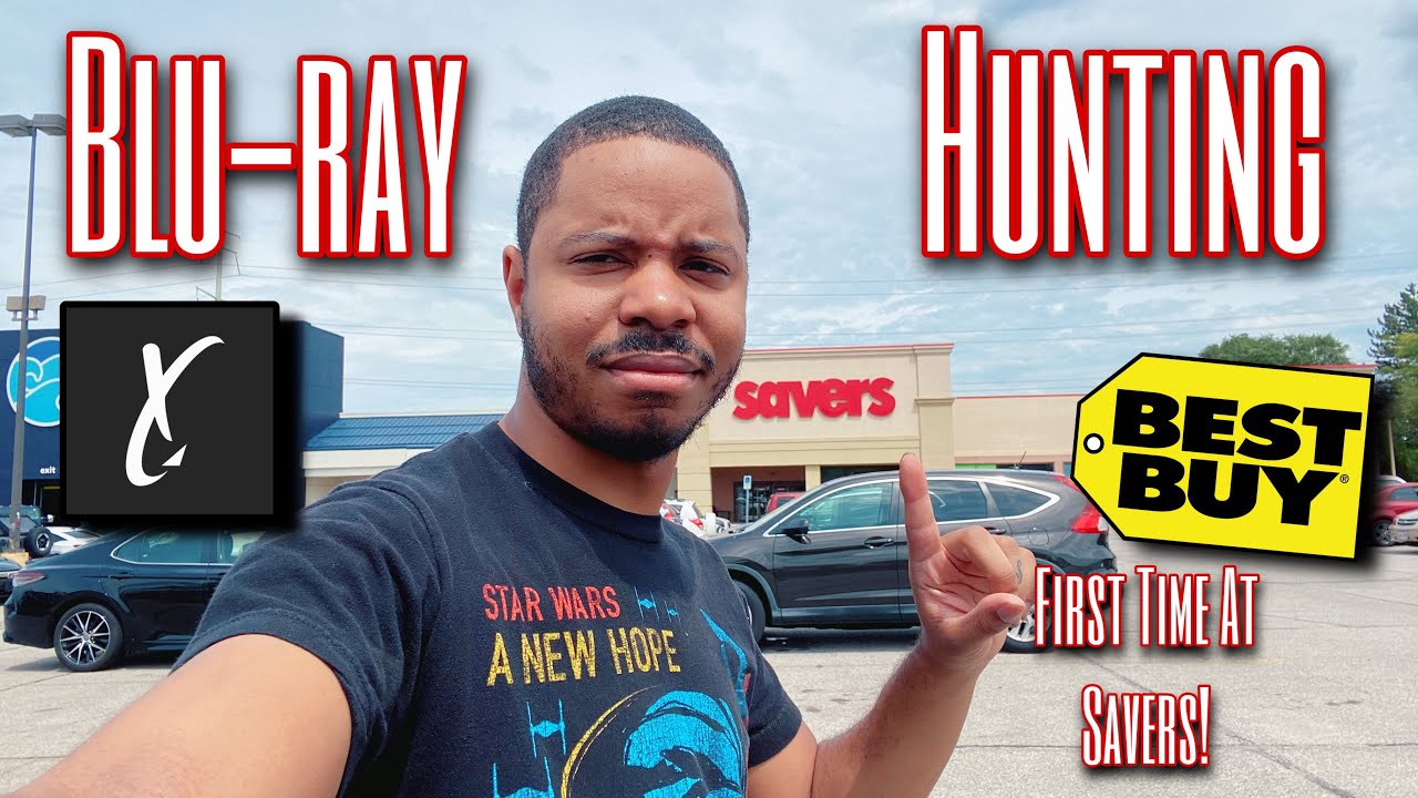 BLU-RAY HUNTING - First Time Shopping At SAVERS For Blu-rays & The Exchange Pickups!