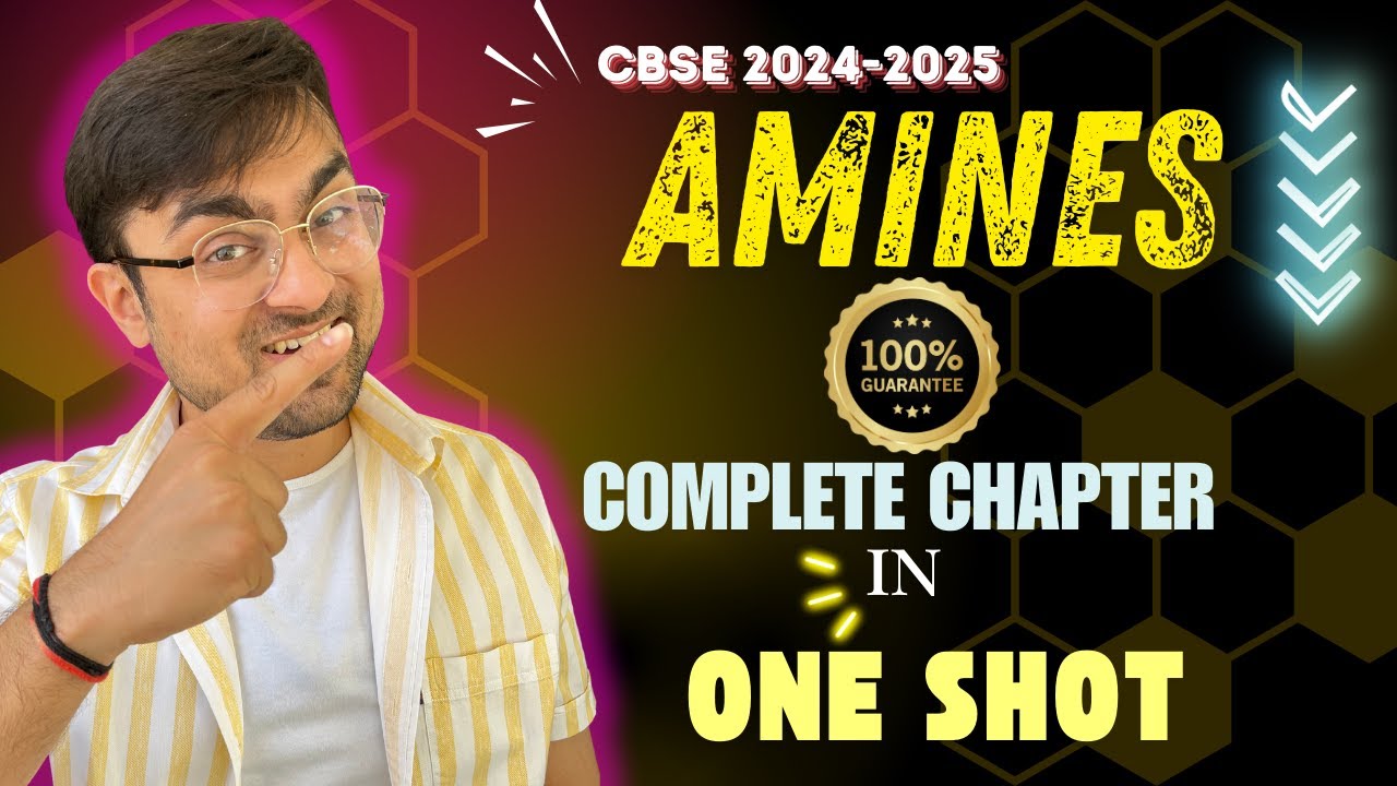 AMINES | Class 12 Boards | Complete Chapter in 1 Shot | CBSE Class 12 #boards2025