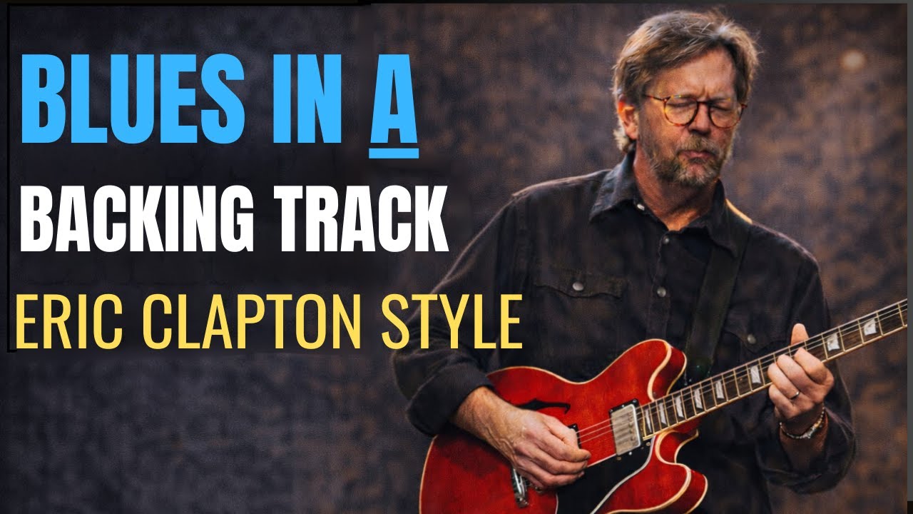 Eric Clapton Backing Track I'm Tore Down Style