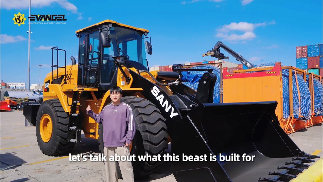 Unstoppable Performance: SANY SYL956H5 Wheel Loader