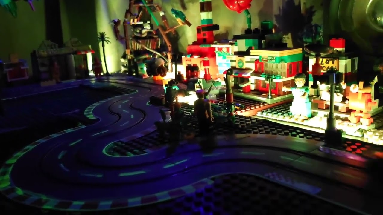 Micro slot  car racing