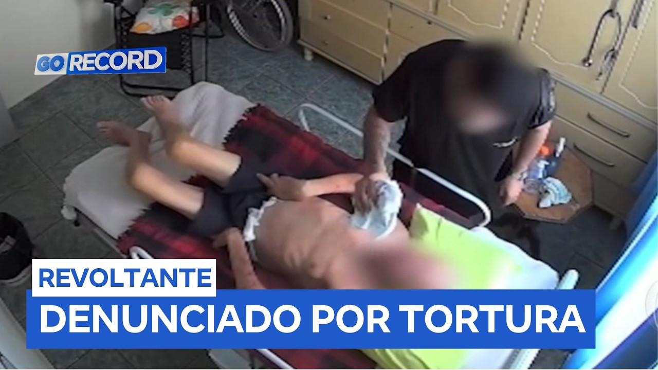 Cuidador &eacute; flagrado agredindo idoso de 86 anos com Alzheimer
