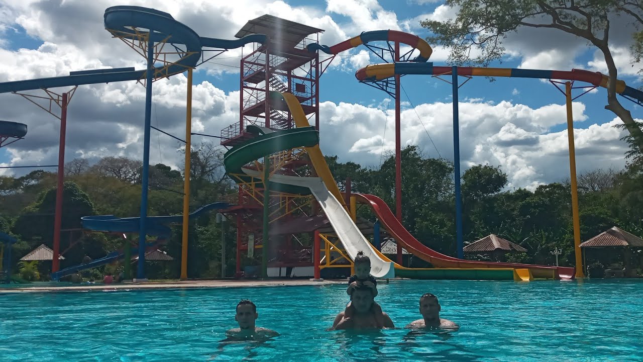 Parque Acuático las cascadas 😍 que  hermoso lugar| Santa Ana, Metapan|