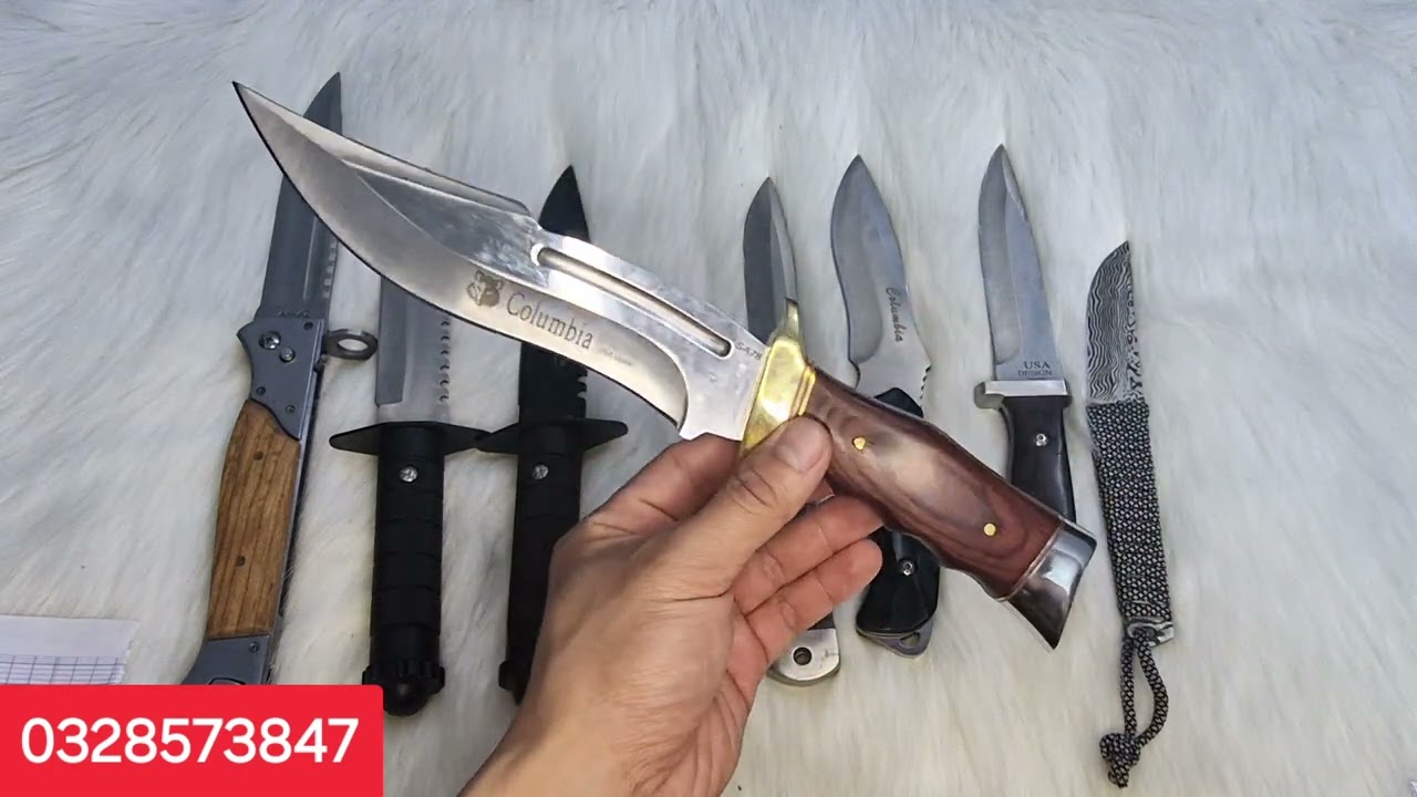 Test Độ Bén Các Mẫu Dao Đi Rừng - Dao Phượt Cao Cấp