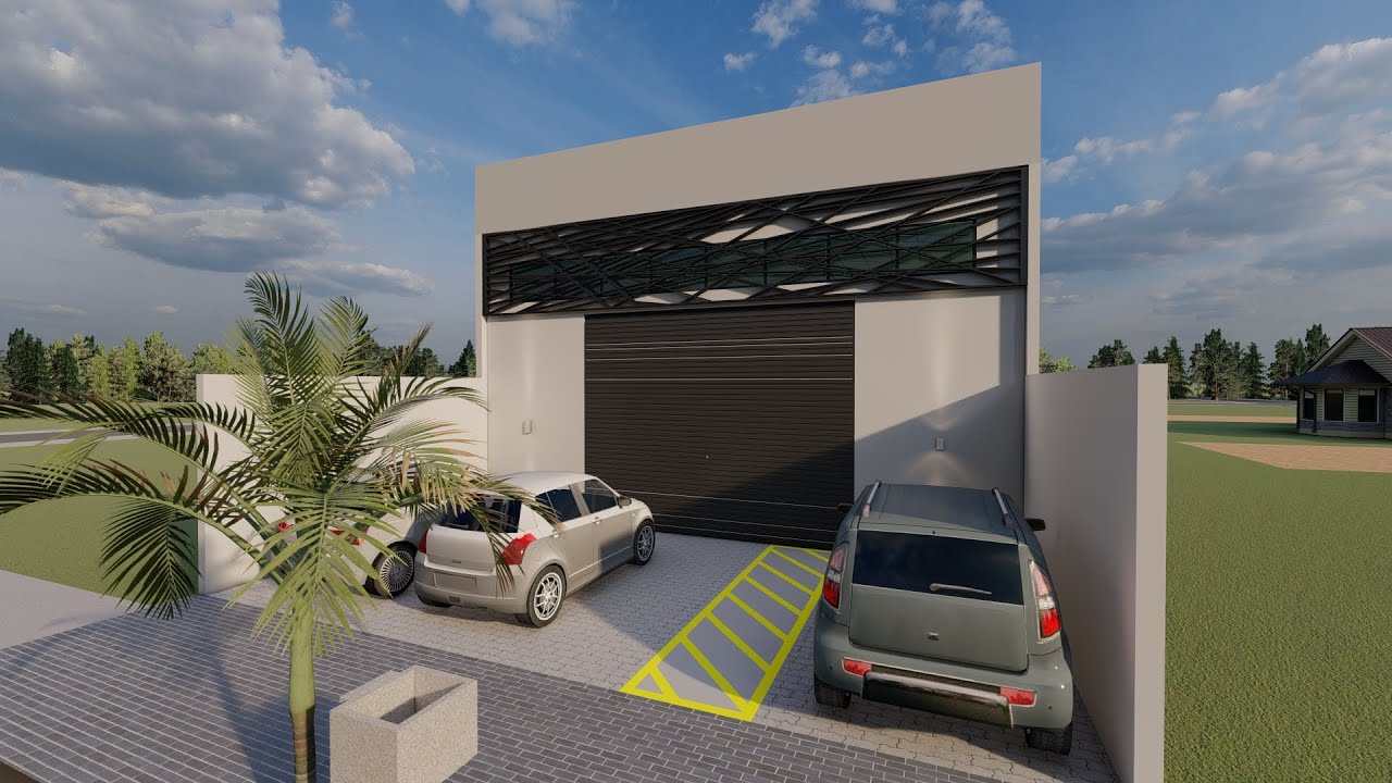 Galpão Comercial 3D 300m²