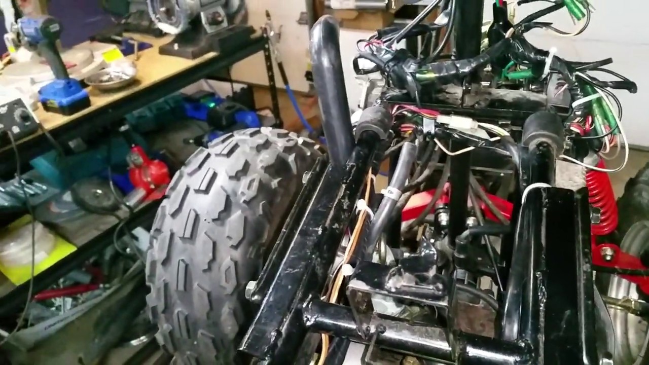 Мини-квадроцикл Polaris Predator 50 50 куб. см 2004 года выпуска, прошедший довольно серьёзный ре...