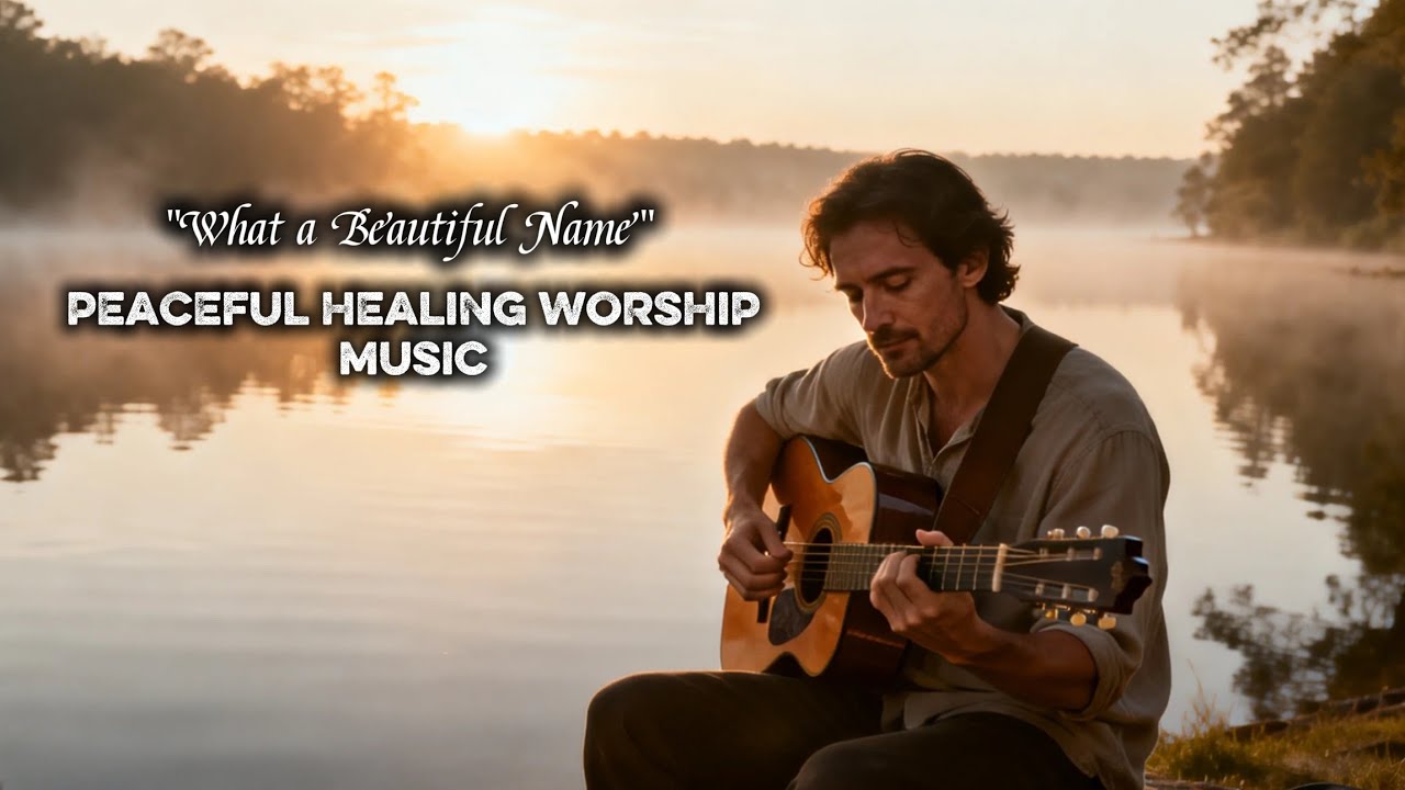 What A Beautiful Name – Soaking Worship Instrumental | Peaceful Prayer Music
