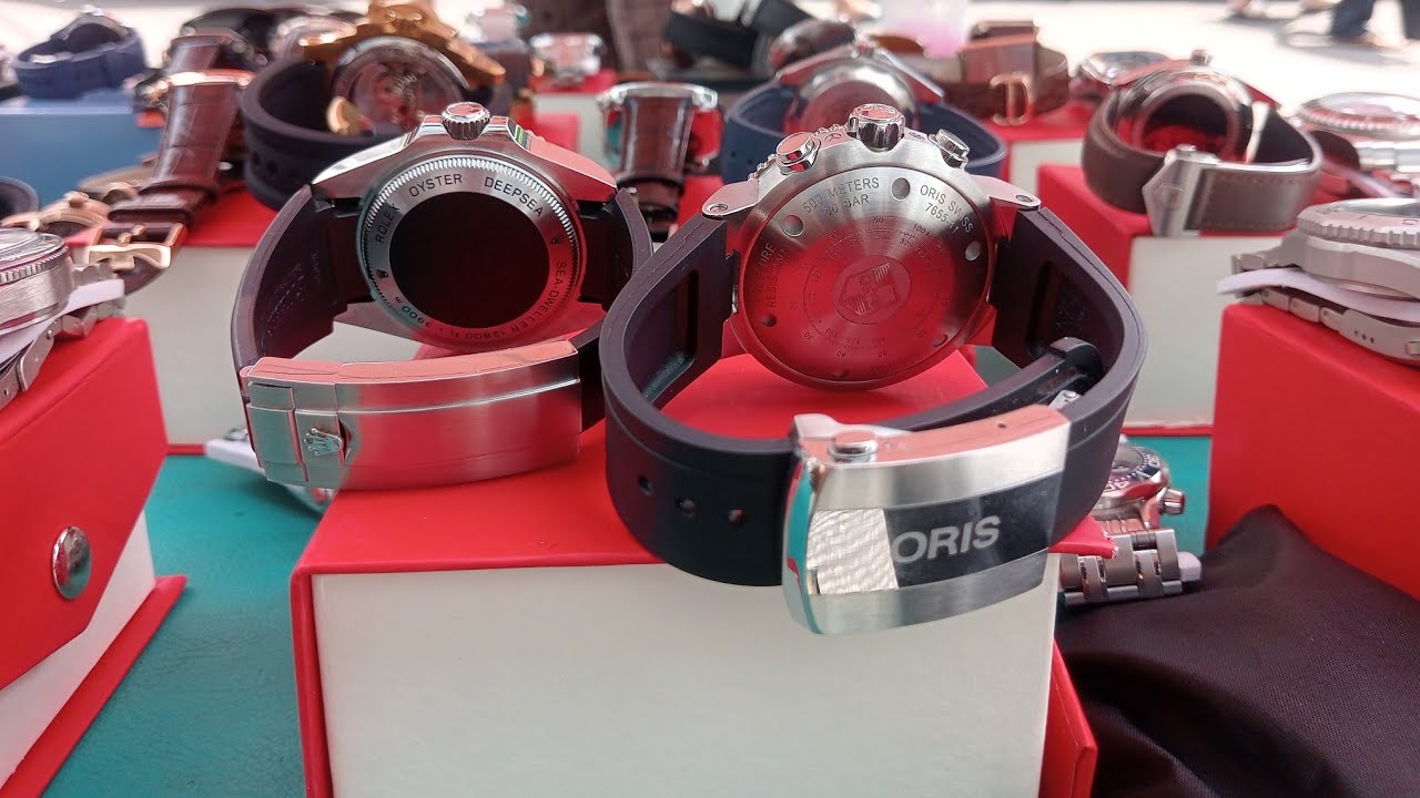 CEK OMBAK ‼️ BARANG RANDOM NYASAR DI LAPAK BANG WAHYU😎#pasarloakjatinegara #watch #luxurywatches 