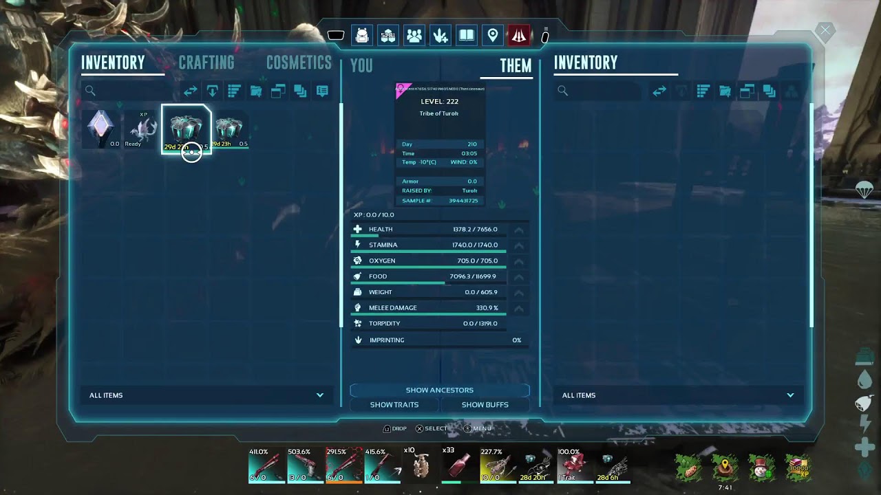 ARK SURVIVAL ASCENDED  single player exploring lost colony. Day 30