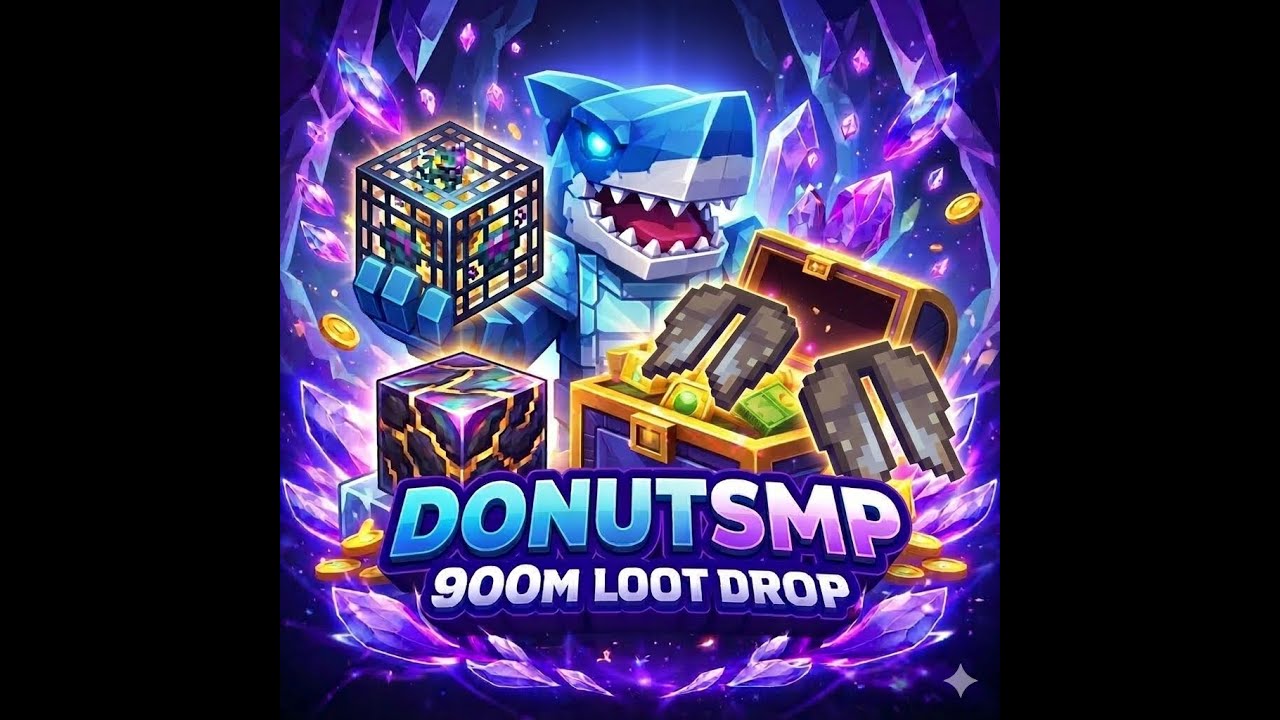 Donutsmp Live 900m+ lootdrop | 2 ely to celebrate 400 subs