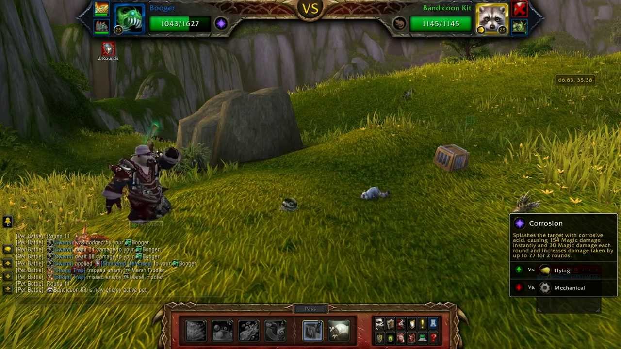 Using the Disgusting Oozeling to Power Level WoW Battle Pets