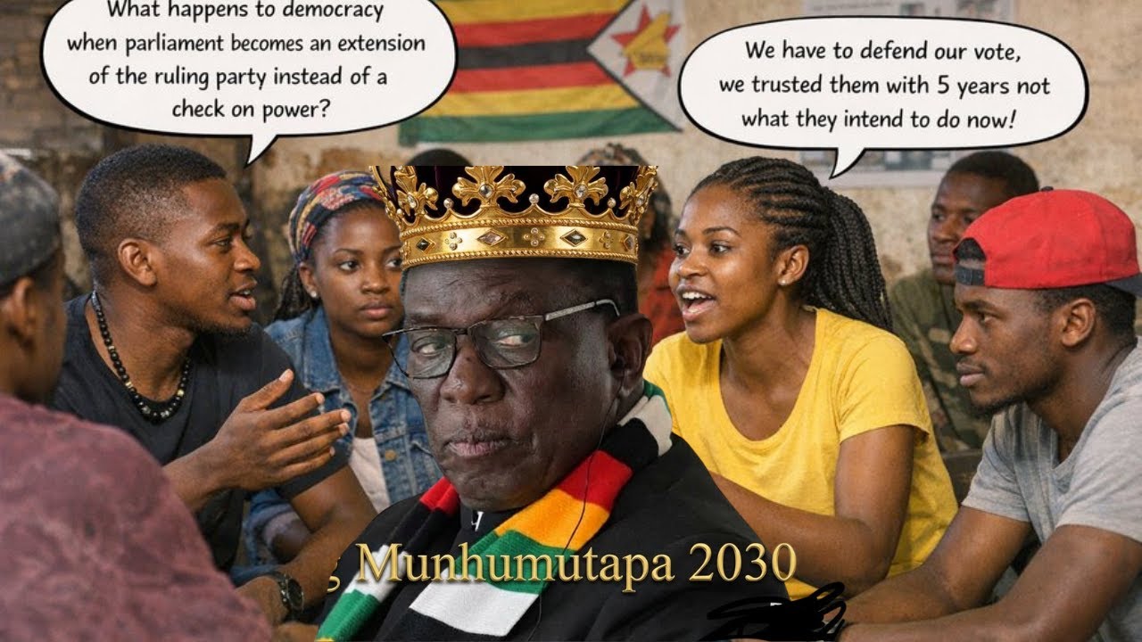 GEN-ZEE ZIMBABWE ВЫСТУПАЕТ ПРОТИВ КОНСТИТУЦИОННОГО БЕЗУМИЯ ЭДА
