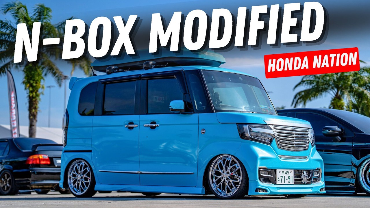 Honda N-Box Modified | Air Suspension | Exterior Chrome | Interior Carrozeria!