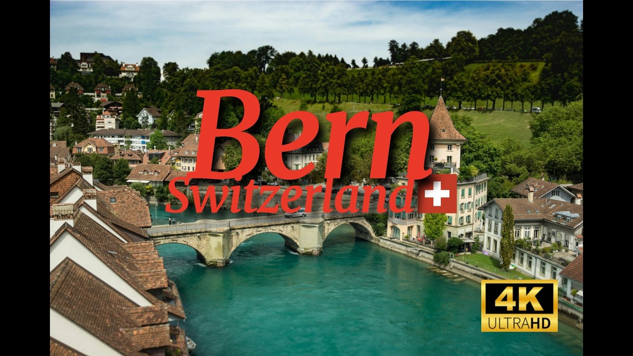 Bern & Surroundings 🇨🇭 | Switzerland 4K Drone Aerials