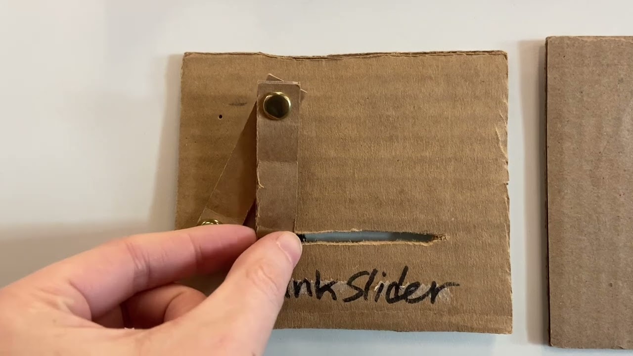 Cardboard mechanisms 