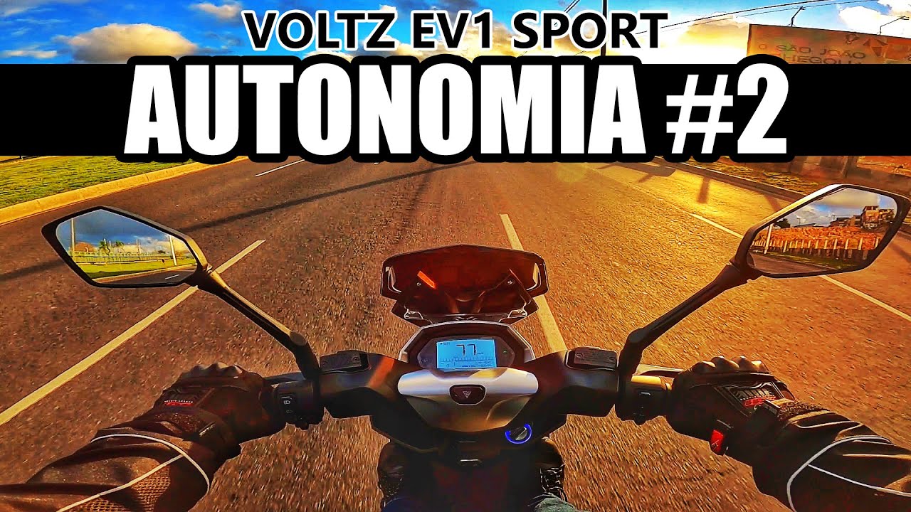 Voltz EV1 Sport - Teste de Autonomia #2