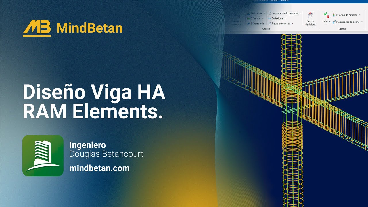 RAM Elements | Diseño de viga de HA