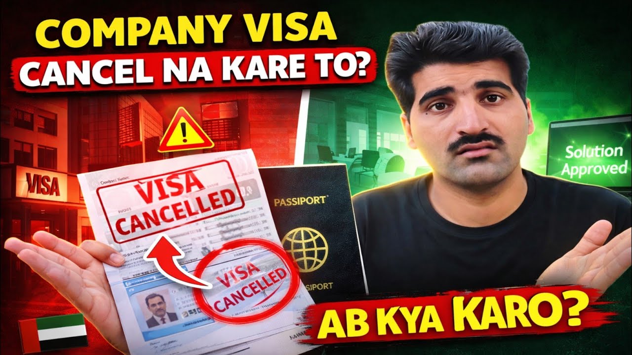 Company is Not Canceling Your Visa in UAE 🇦🇪?  What To Do? | Watching Full Process 