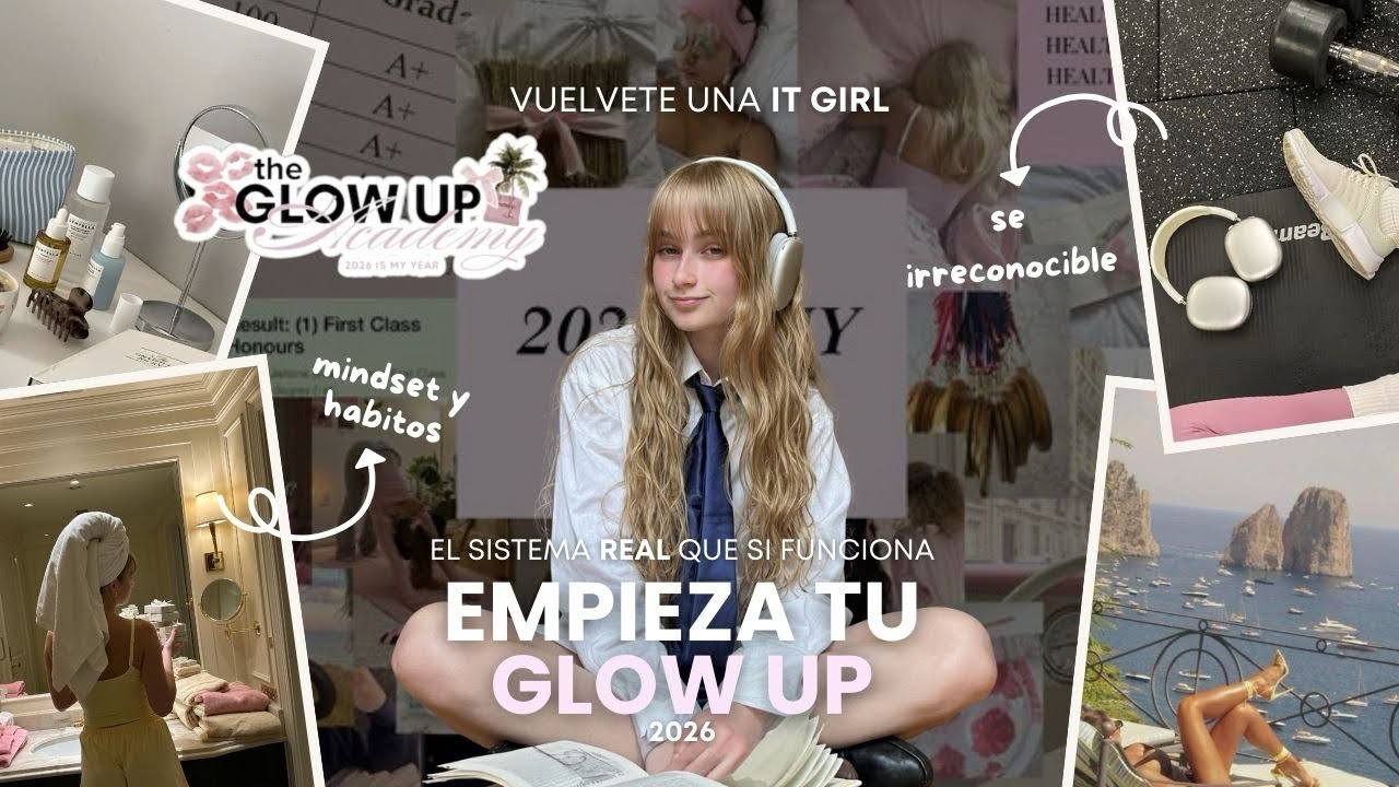 El MÉTODO para ser IRRECONOCIBLE en 21 días - GLOW UP REAL 💌 || THE GLOW UP ACADEMY 🦢💗