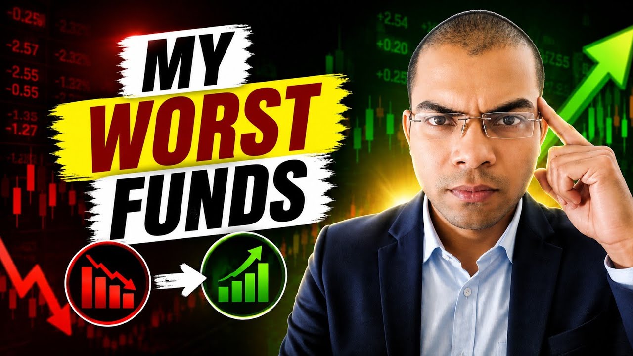 MY WORST MUTUAL FUNDS IN MY PORTFOLIO - SHOULD I CHANGE THESE UNDERPERFORMING MUTUAL FUNDS|FINOBIT
