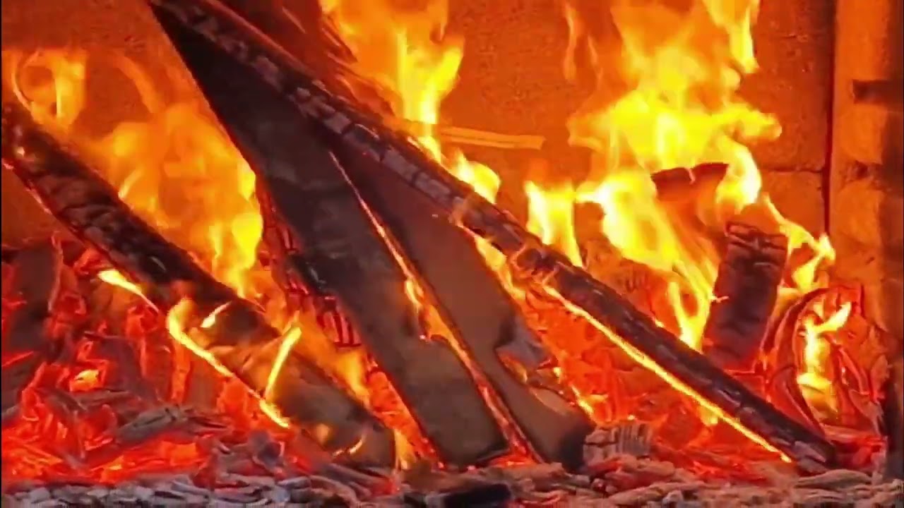 Camino Rilassante 4K LIVE – Fuoco Naturale e Legna Scoppiettante per Dormire Sereni