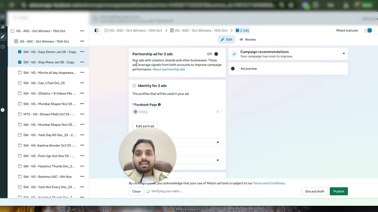 How to Optimize Facebook Ads Account Step by Step (Live Example) - Tushar Dey