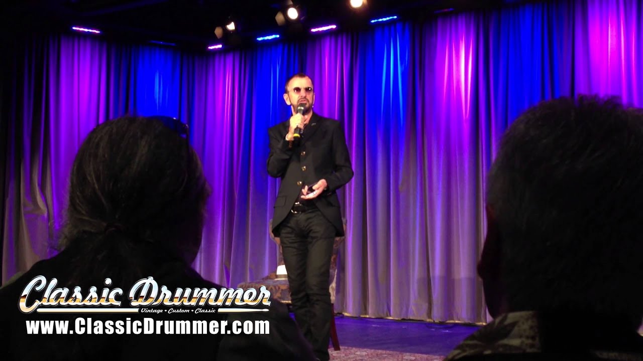 Classic Drummer Presents Ringo's Grammy Press Conference
