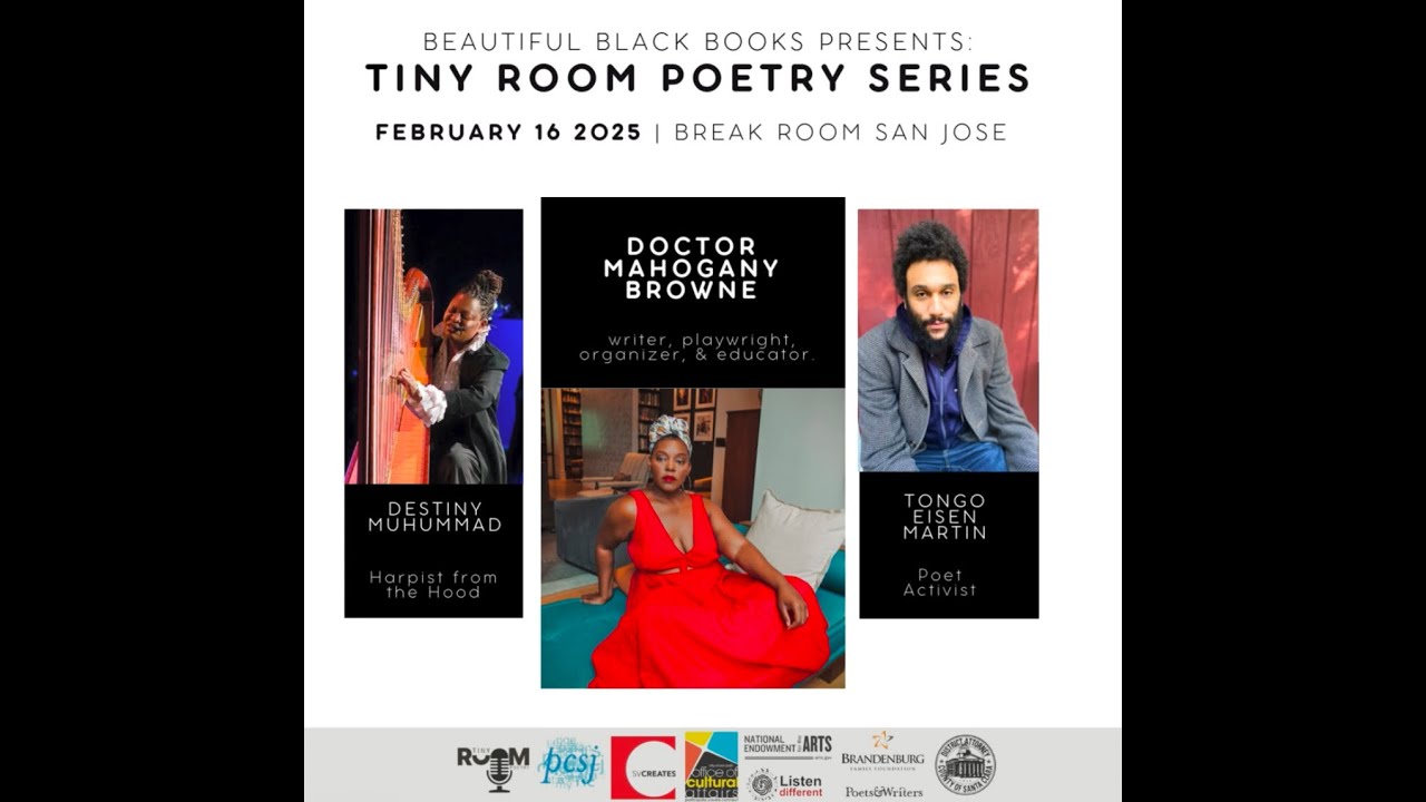 Q&A with Dr. Mahogany L. Browne, Tongo Eisen-Martin, and Destiny Muhammad!