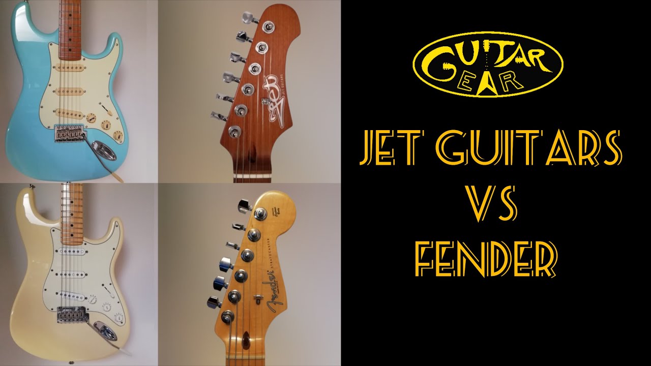 JET JS300 vs FENDER Stratocaster American Stardard w/Seymour Duncan