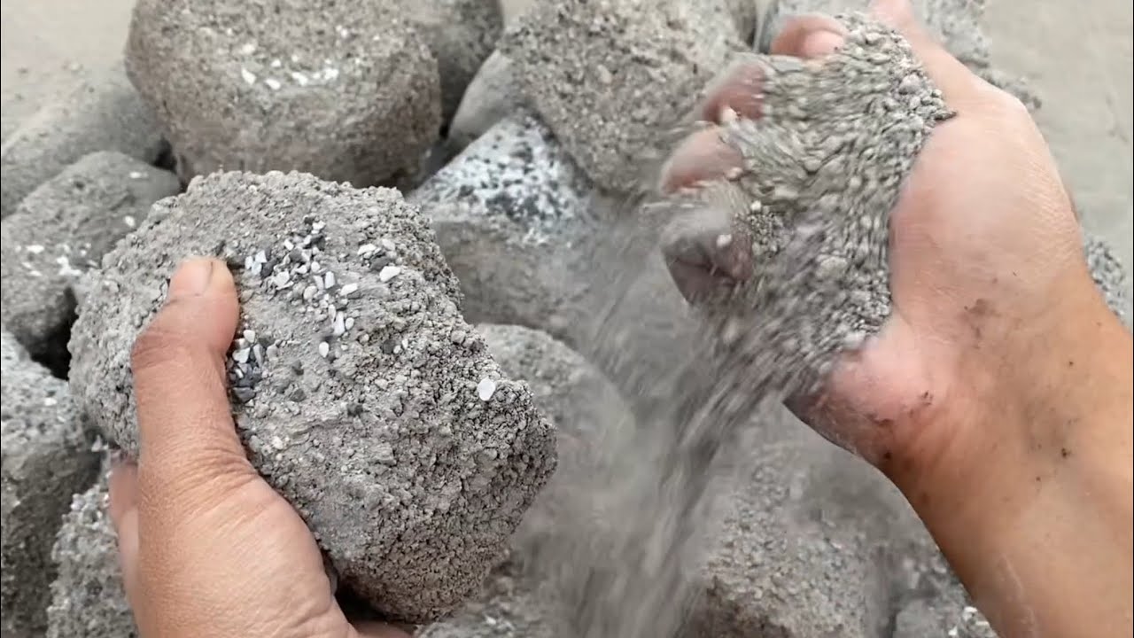 Asmr zero size grey sand dry floor crumbling 🌪#relax RS Craving Asmr🌪🌪