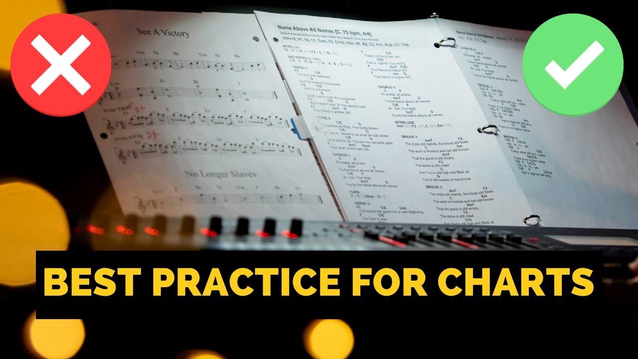 A Better Way To Format Chord Charts For Your Worship Team