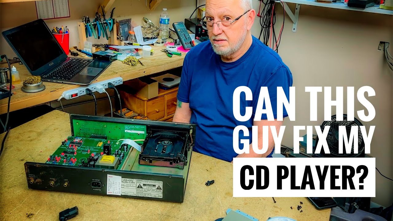 Fixing My Broken California Audio Labs CD Player!