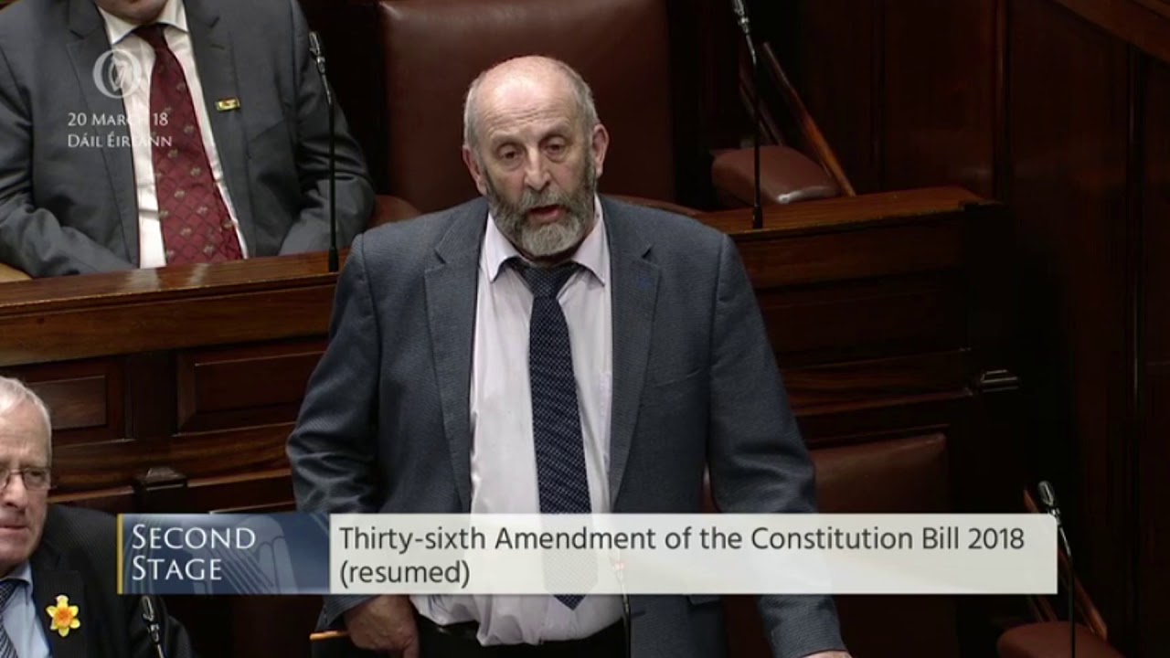 Danny Healy-Rae criticised for 'vile comments' in the Dáil about abortion