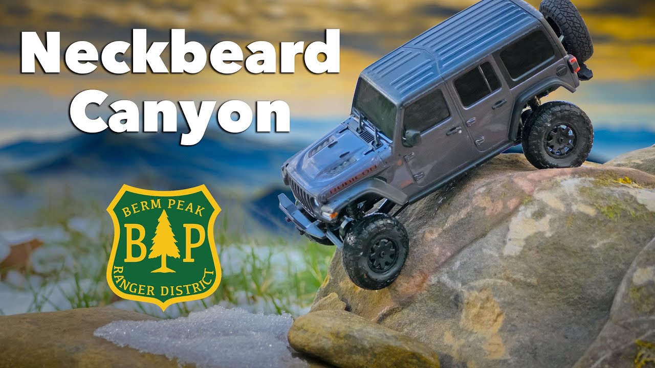 Tiny Jeep tackles Neckbeard Canyon Trail as you relax