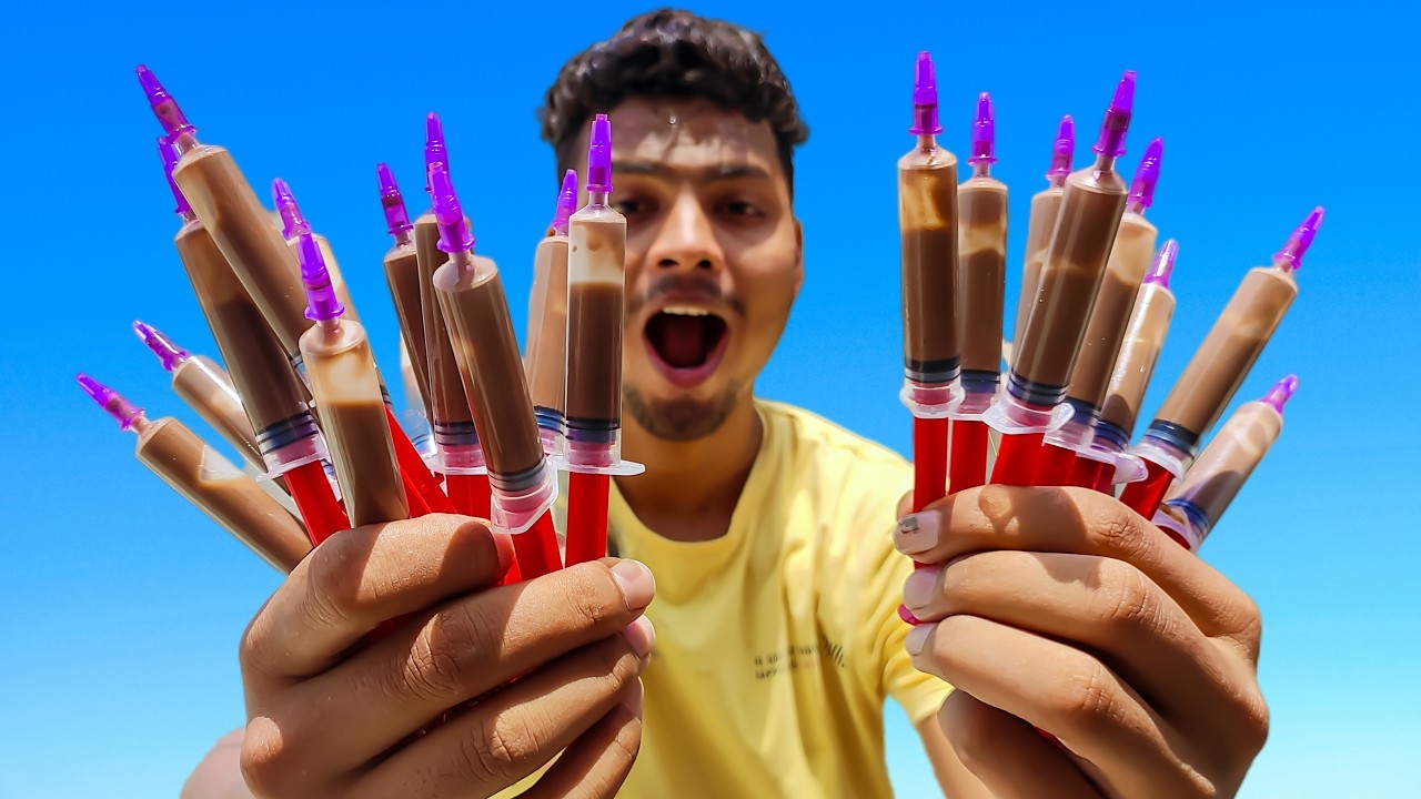 Injection Wali Chocolate - Unique Injection Chocolate in Market || अजीबोगरीब चॉकलेट वाली चीज।