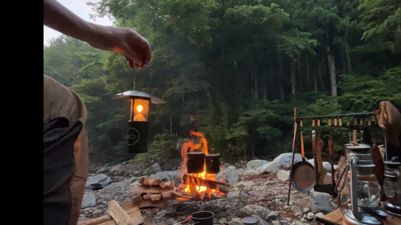 【ハンモック泊】道志の森にて初夏の装備確認キャンプ