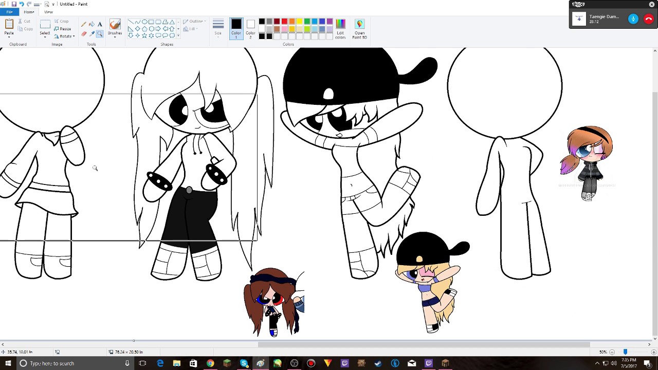 ~Me and Youtubers~ ~SpeedPaint~