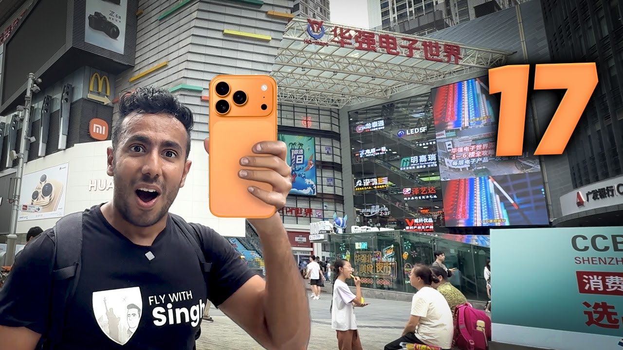 Inside iPhone 17 Hype & Struggle in China! (Before Launch) 🤯